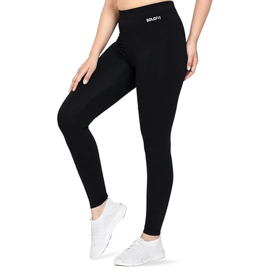 Boldfit Women High Rise Gym Wear Stretchable Yoga Pants Fitness Leggings Gym Pants Multipurpose Track Pant Workout Tights Active Wear Lower